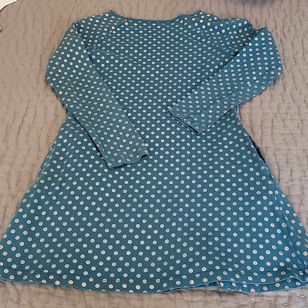 Lands'End Polka Dot Play Dress - Picture 7 of 7